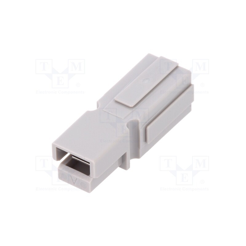 1 pcs x ANDERSON POWER PRODUCTS - 1327G18 - Plug, DC supply, Powerpole®,PP15/45, hermaphrodite, w/o contacts