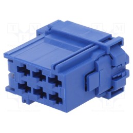 1 pcs x TE Connectivity - 8-968970-1 - Connector: automotive, MCP 2.8, female, plug, for cable, PIN: 6