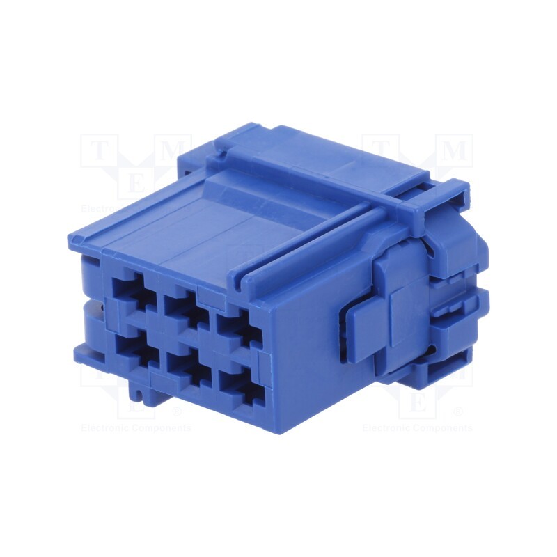 1 pcs x TE Connectivity - 8-968970-1 - Connector: automotive, MCP 2.8, female, plug, for cable, PIN: 6