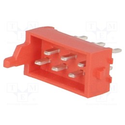 1 pcs x TE Connectivity - 215464-6 - Micro-MaTch, socket, male, PIN: 6, THT, on PCBs, 1.5A, Layout: 2x3