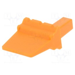 1 pcs x DEUTSCH - WM-6P - Accessories: secondary lock, DTM, male, PIN: 6, orange