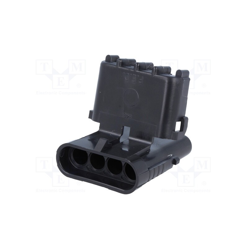 1 pcs x APTIV - 12010974 - Connector: wire-wire, Weather Pack, male, plug, for cable, PIN: 4