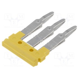 1 pcs x WEIDMu00dcLLER - 1527570000 ZQV 2.5N/3 - Comb bridge, ways: 3, WDU2.5