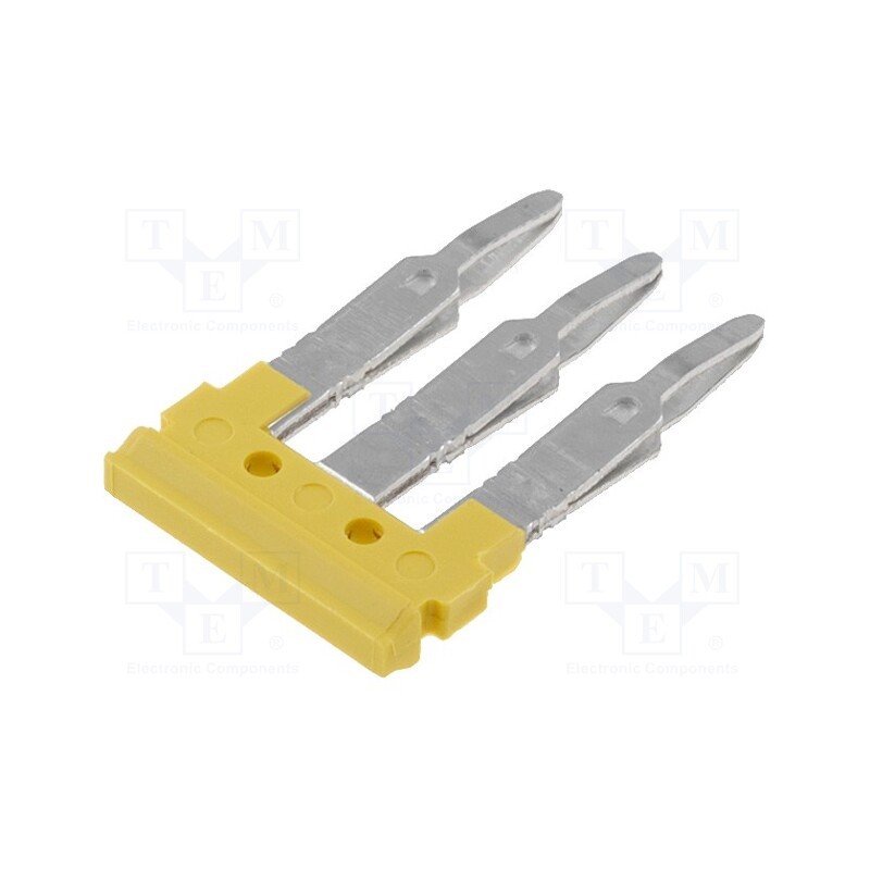 1 pcs x WEIDMu00dcLLER - 1527570000 ZQV 2.5N/3 - Comb bridge, ways: 3, WDU2.5