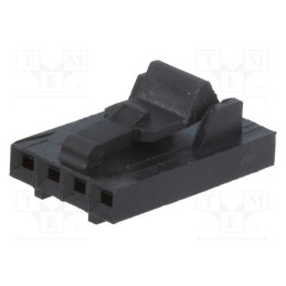 1 pcs x TE Connectivity - 104257-3 - Plug, wire-wire/PCB, female, AMPMODU MTE, 2.54mm, PIN: 4, crimped