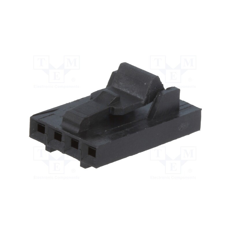 1 pcs x TE Connectivity - 104257-3 - Plug, wire-wire/PCB, female, AMPMODU MTE, 2.54mm, PIN: 4, crimped