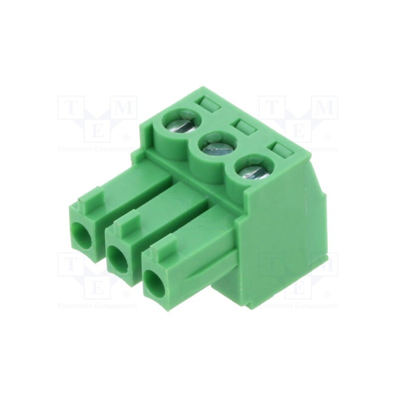 1 pcs x AMPHENOL ANYTEK - TJ0331530000G - Pluggable terminal block, 3.81mm, ways: 3, straight, plug, female