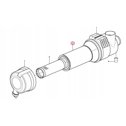 Air filter case 580 590 695 sr