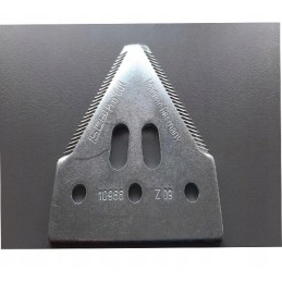 Upper-cut Schumacher scythe blade, sharpened to F