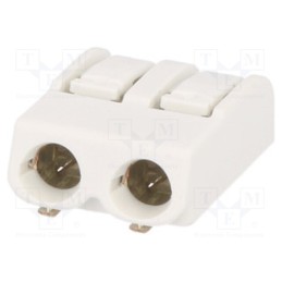 1 pcs x WAGO - 2061-602/998-404 - Connector: plug-in, 2061, 6mm, ways: 2, 20AWG÷16AWG, 0.5÷1.5mm2