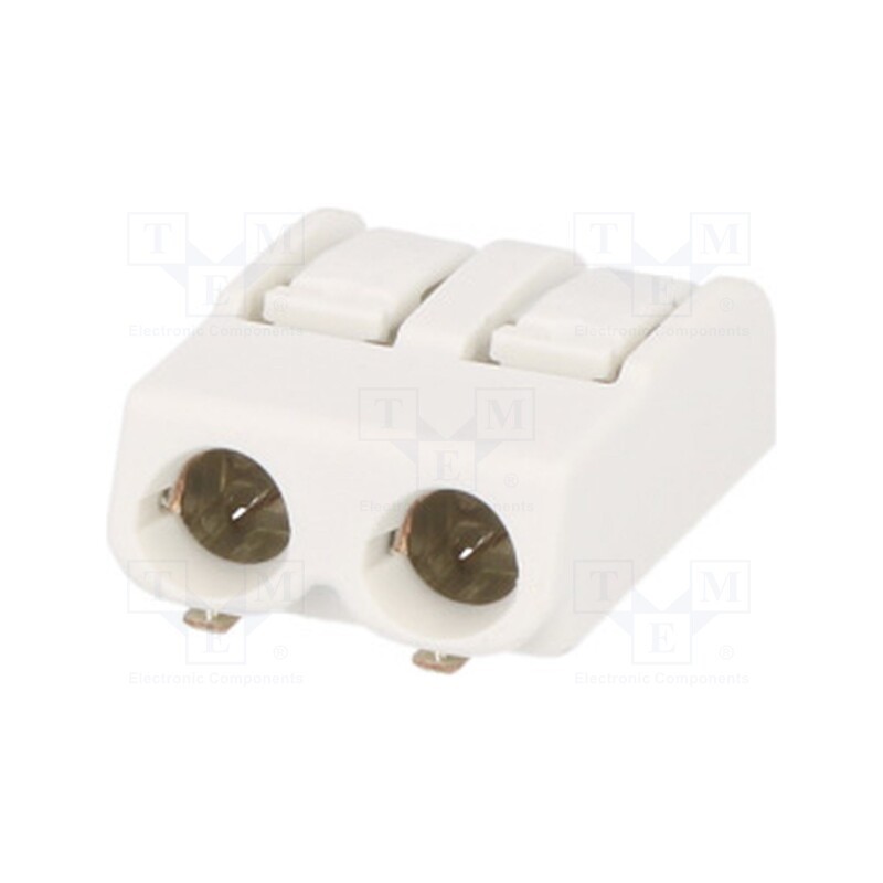 1 pcs x WAGO - 2061-602/998-404 - Connector: plug-in, 2061, 6mm, ways: 2, 20AWG÷16AWG, 0.5÷1.5mm2