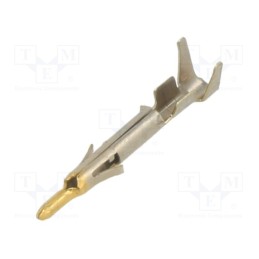 1 pcs x TE Connectivity - 170364-3 - Contact, male, brass, selectively gold plated, 0.3÷0.8mm2, bulk