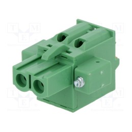 1 pcs x DEGSON ELECTRONICS - 2EDGKDFM-5.08-02P-14-00AH - Pluggable terminal block, 5.08mm, ways: 2, straight, plug, female