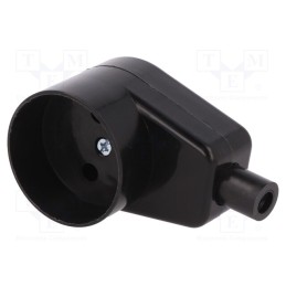 1 pcs x JONEX - 5907570021938 - Connector: AC supply, female, socket, 2P, 250VAC, 16A, Type: round