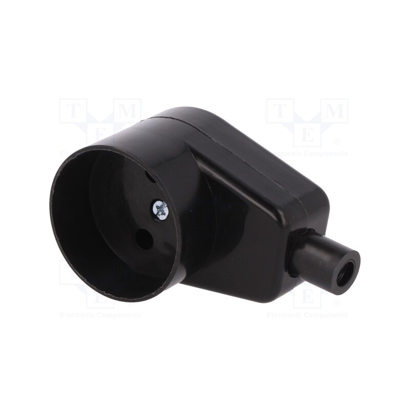 1 pcs x JONEX - 5907570021938 - Connector: AC supply, female, socket, 2P, 250VAC, 16A, Type: round