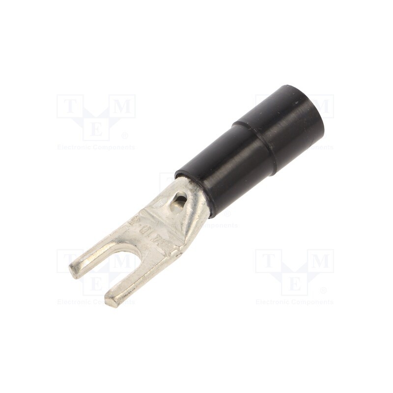 1 pcs x BM GROUP - BM004261 - Tip: fork, M5, Ø: 5.3mm, 10mm2, crimped, for cable, insulated, tinned