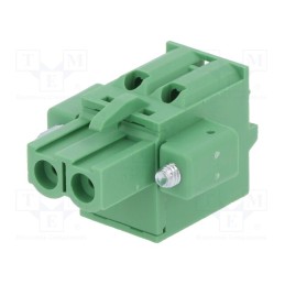 1 pcs x DEGSON ELECTRONICS - 2EDGKDFM-5.0-02P-14-00AH - Pluggable terminal block, 5mm, ways: 2, straight, plug, female