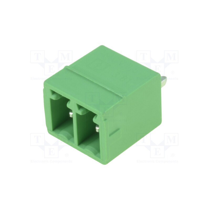 1 pcs x PHOENIX CONTACT - MCV 1,5/ 2-G-3,81 1803426 - Pluggable terminal block, 3.81mm, ways: 2, straight, socket, male