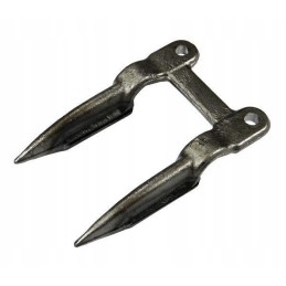 Hardened double bayonet john deere h61954 waryns