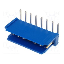 1 pcs x Amphenol Communications Solutions - 76382-308 - Socket, wire-board, male, PIN: 8, 2.54mm, THT, Dubox®, 3A, Layout: 1x8