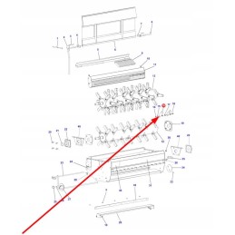 D49080066 straw chopper knife