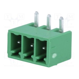 1 pcs x PHOENIX CONTACT - MC 1,5/ 3-G-3,81 1803280 - Pluggable terminal block, 3.81mm, ways: 3, angled 90°, socket
