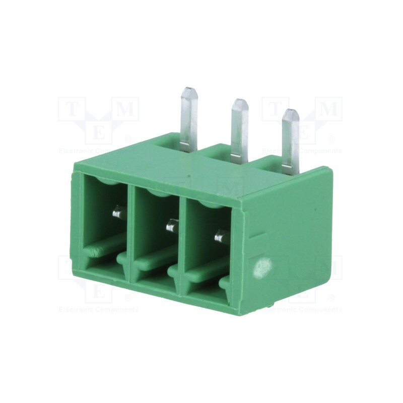 1 pcs x PHOENIX CONTACT - MC 1,5/ 3-G-3,81 1803280 - Pluggable terminal block, 3.81mm, ways: 3, angled 90°, socket