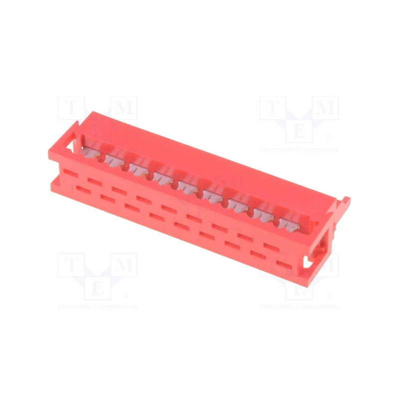 1 pcs x CONNFLY - DS1015-01-18R6 - Wire-board, plug, male, PIN: 18, IDC, for ribbon cable, 1.5A, 30mΩ