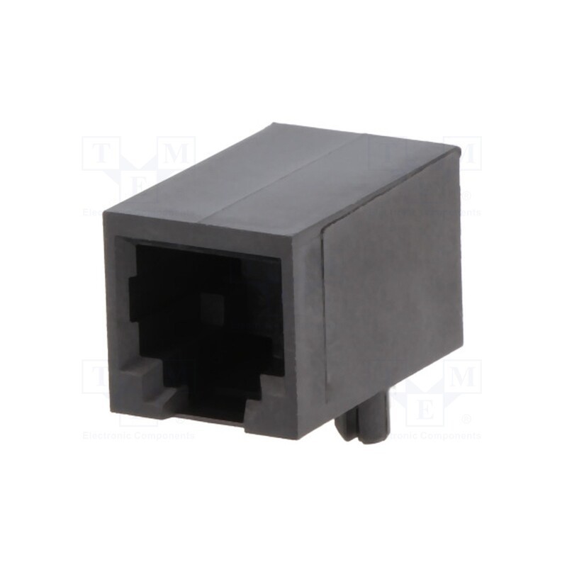 1 pcs x BEL FUSE - SS-6466-NF - Socket, RJ12, PIN: 6, Layout: 6p6c, on PCBs, THT, angled 90°