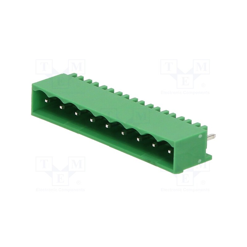 1 pcs x NINIGI - TBG-5-PW-9P/GN - Pluggable terminal block, Contacts ph: 5.08mm, ways: 9, straight