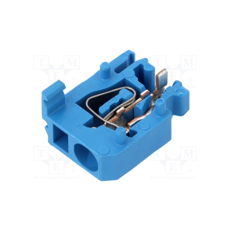 1 pcs x WEIDMu00dcLLER - 1650360000 ZVL 1.5 BL - Splice terminal: rail, 1.5mm2, ways: 1, terminals: 1, blue, wemid