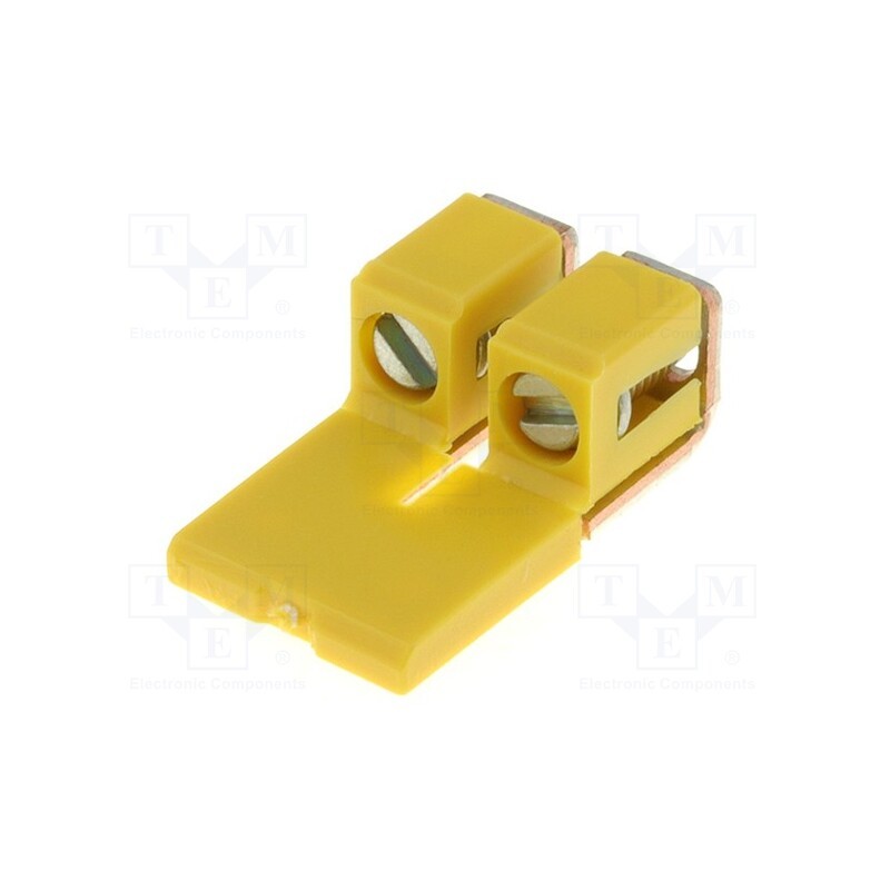 1 pcs x WEIDMu00dcLLER - 1051960000 WQV 4/2 - Screw bridge, ways: 2, WDU4