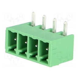 1 pcs x PHOENIX CONTACT - MC 1,5/ 4-G-3,81 1803293 - Pluggable terminal block, 3.81mm, ways: 4, angled 90°, socket