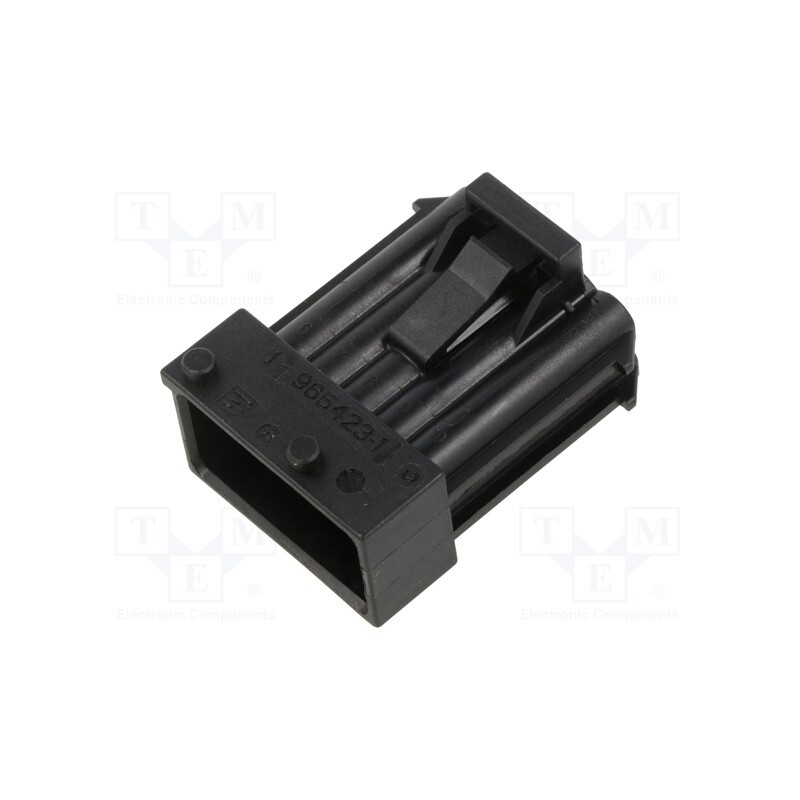 1 pcs x TE Connectivity - 1-965423-1 - Connector: automotive, JPT, male, plug, for cable, PIN: 10, black