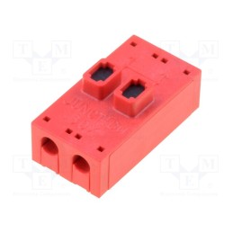 1 pcs x KYOCERA AVX - 9286004121906 - Quick splice, 9286, spring clamp, 26AWG÷18AWG, 250V, 10A, ways: 1