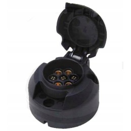 12v plastic plug socket 7 pin 7 pin