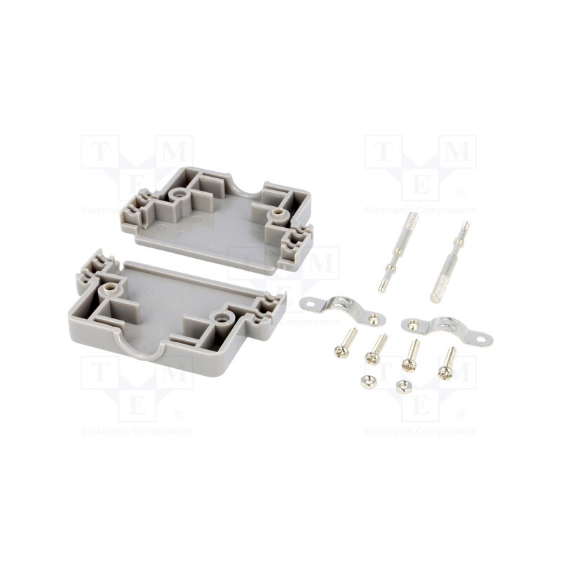 1 pcs x CONNFLY - DS1045-50PA1 - Enclosure: for D-Sub connectors, D-Sub 50pin,D-Sub HD 78pin