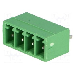 1 pcs x PHOENIX CONTACT - MCV 1,5/ 4-G-3,81 1803442 - Pluggable terminal block, 3.81mm, ways: 4, straight, socket, male