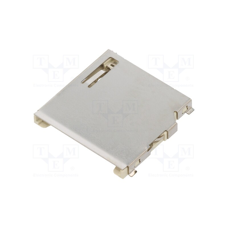 1 pcs x ATTEND - 104C-TAA1 - Connector: for cards, SD, SMT, selectively gold plated, LCP, 500mA