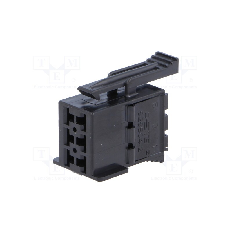 1 pcs x TE Connectivity - 929504-2 - Connector: wire-wire, JPT, female, plug, for cable, PIN: 6, black