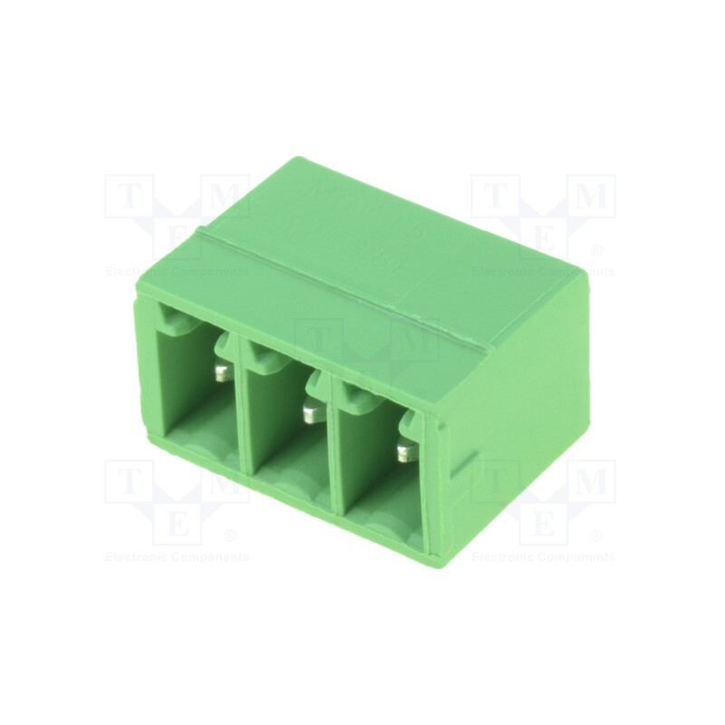 1 pcs x PHOENIX CONTACT - MCV 1,5/ 3-G-3,81 1803439 - Pluggable terminal block, 3.81mm, ways: 3, straight, socket, male