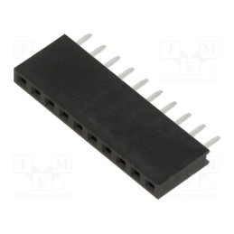 1 pcs x HARWIN - M20-7821046 - Socket, pin strips, female, 2.54mm, PIN: 10, THT, on PCBs, straight