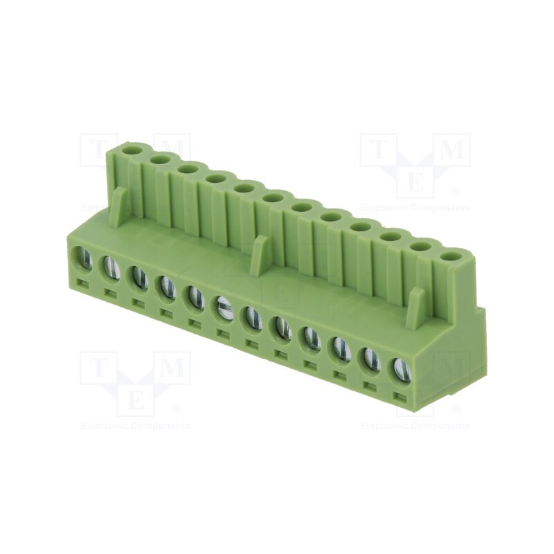 1 pcs x XINYA - XY2500F-B(5.08)-12P - Pluggable terminal block, 5.08mm, ways: 12, straight, plug, female
