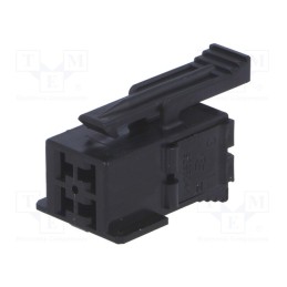 1 pcs x TE Connectivity - 929504-1 - Connector: wire-wire, JPT, female, plug, for cable, PIN: 4, black