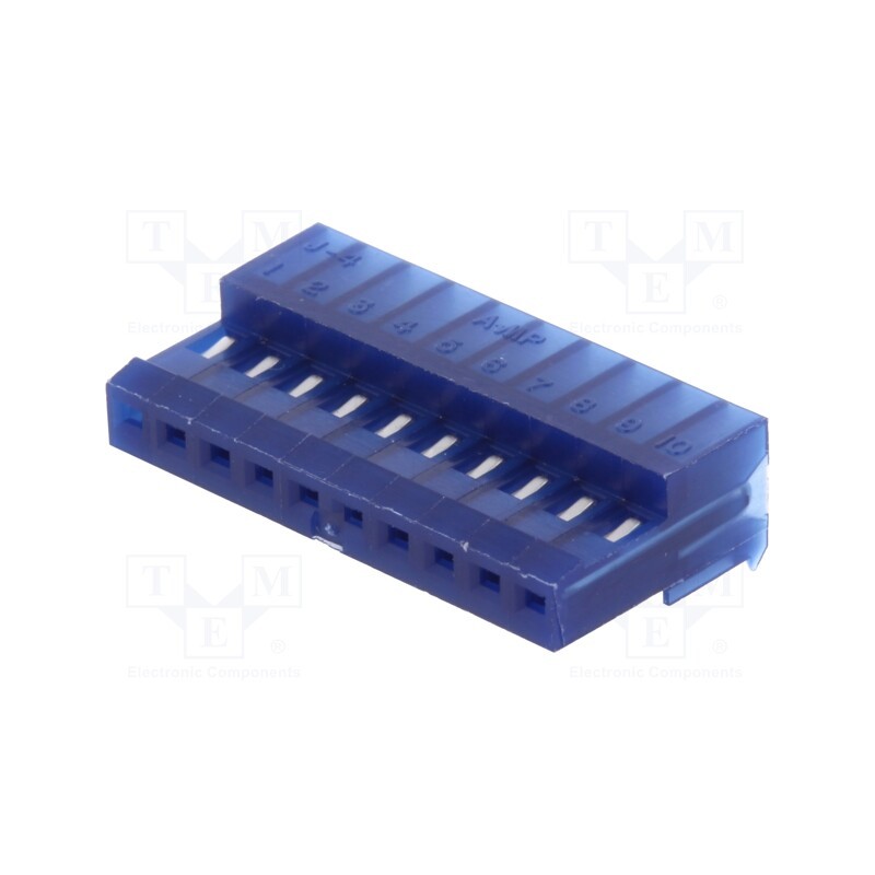 1 pcs x TE Connectivity - 4-640442-0 - Plug, wire-board, female, PIN: 10, 2.54mm, IDC, for cable, MTA-100