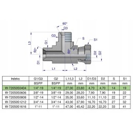 Asymmetrical hydraulic tee 1 4 Warynski