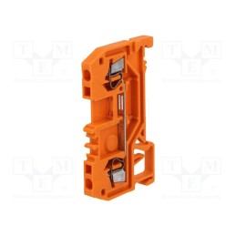 1 pcs x WAGO - 279-902 - Splice terminal: rail, 0.08÷1.5mm2, ways: 1, terminals: 2, orange