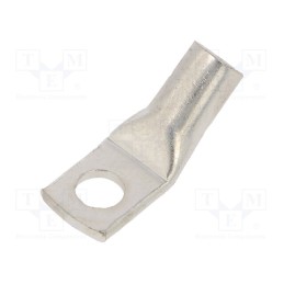 1 pcs x BM GROUP - BM0153145 - Tip: ring tube, M6, 16mm2, crimped, for cable, angled 45°, tinned