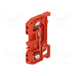 1 pcs x WAGO - 279-903 - Splice terminal: rail, 0.08÷1.5mm2, ways: 1, terminals: 2, red, 279