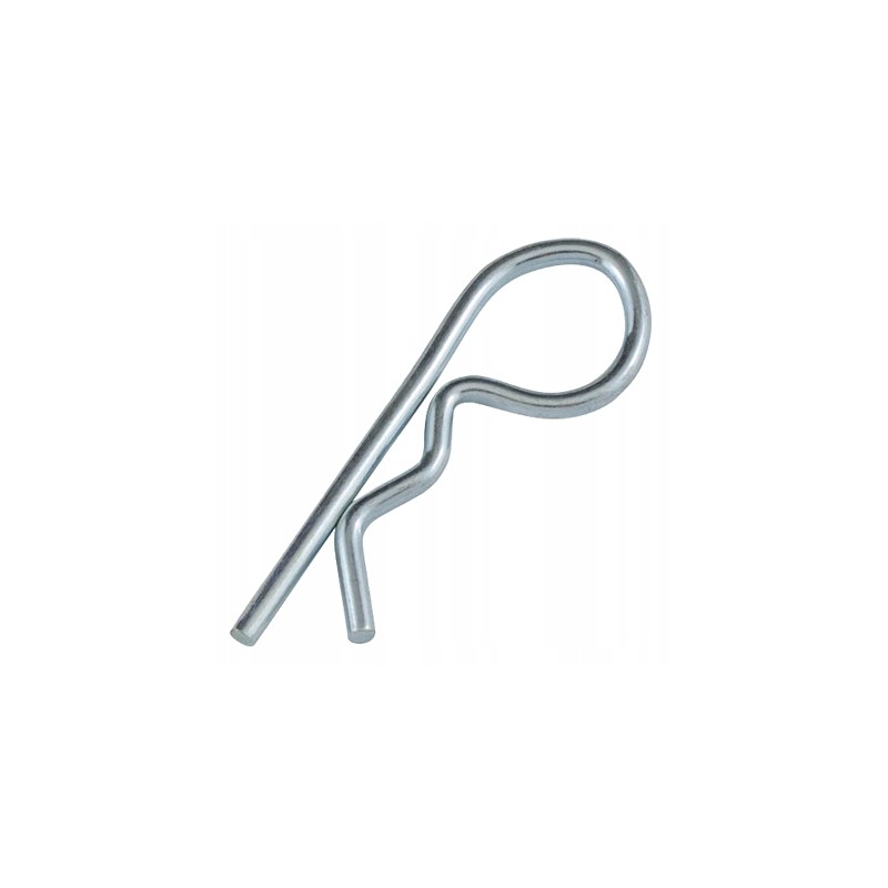 Spring pin, diameter 4 mm, galvanized, 10 pcs